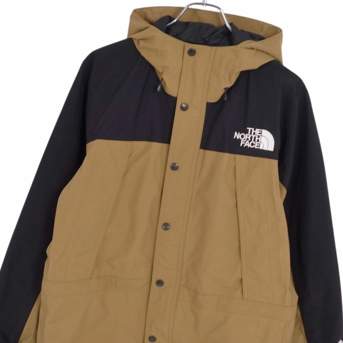 【美品】ザノースフェイス THE NORTH FACE ジャケット マウンテンパーカー Mountain Light Jacket マウンテンライトジャケット NP11834 GORE-TEX アウター メンズ S キャメルブラウン/ブラック【中古】