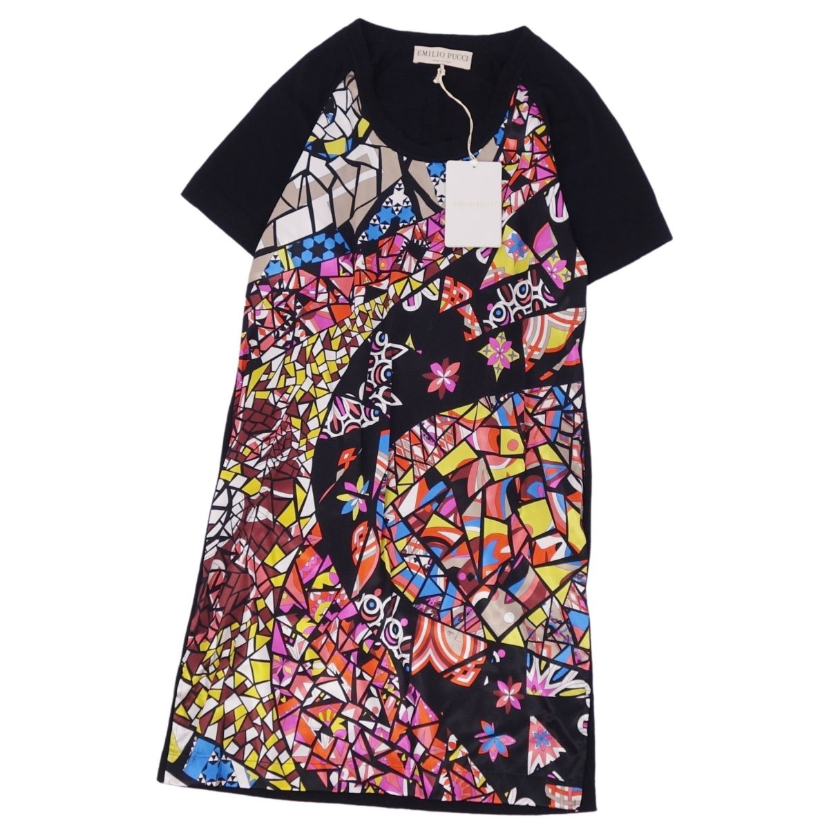 EMILIO PUCCI エミリオプッチ ニット・セーター S 黒 【古着