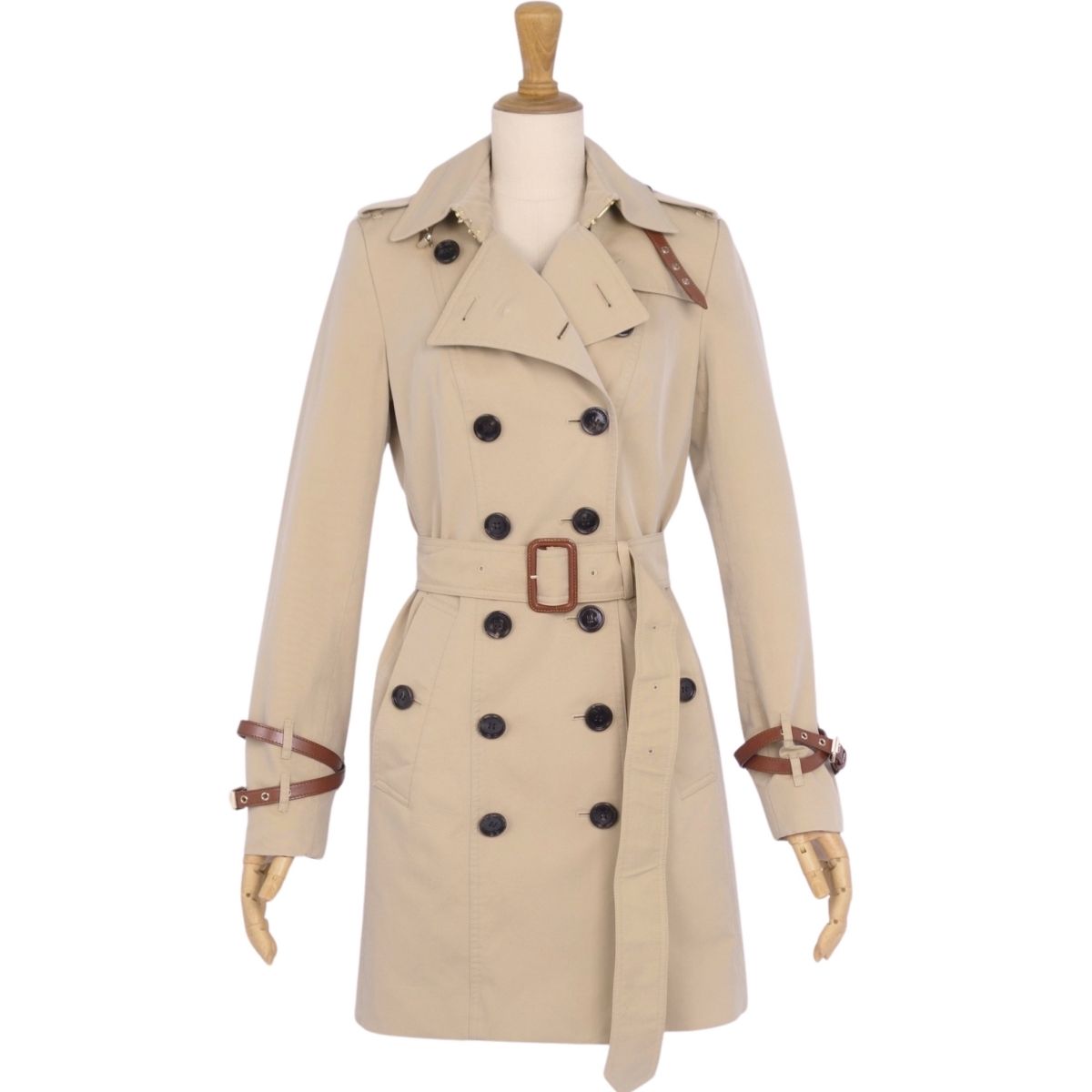 バーバリー ロンドン BURBERRY LONDON コート トレンチコート 裏チェック アウター レディース UK6 US4 modestlord-10132641 MODEST LORD 仙台 楽天市場店 サンプル画像2