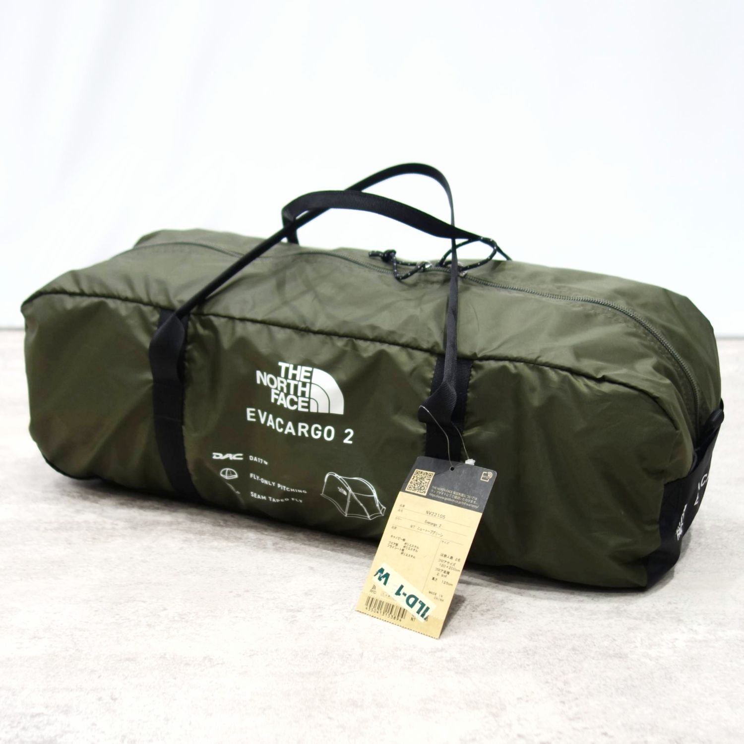 【新品同様】ザ ノースフェイス THE NORTH FACE EVACARGO 2 NV22105 エバカーゴ2 テント 2人用 キャンプ アウトドア【中古】