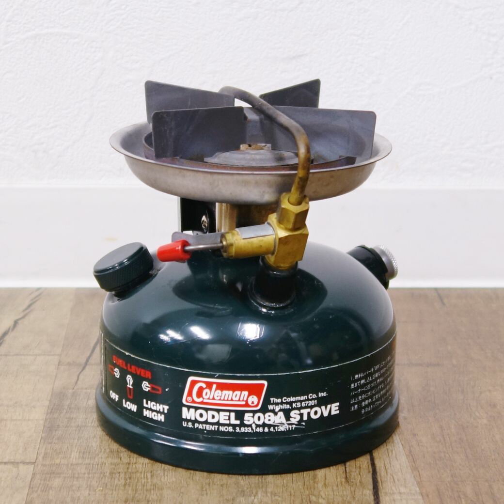 整備済 コールマン Coleman スポーツスター2 MODEL 508A STOVE 1993年 3月 ホワイトガソリン バーナー ストーブ シングルバーナー キャンプ アウトドア【中古】