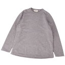 【極美品】エルメス HERMES ニット 22AW セーター Tシャツ プルオーバー カシミヤ トップス メンズ イタリア製 S グレー【中古】