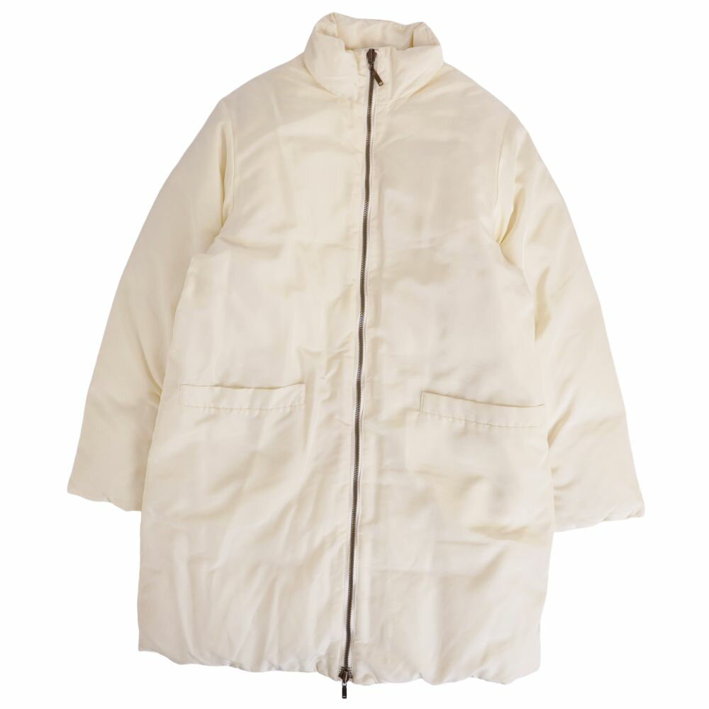 Rakuten - マックスマーラ Max Mara WEEKEND コート ダウンコート リバーシブル ジップアップ ナイロン アウター レディース JI36 USA2 GB4(XS相当) ホワイト【中古】