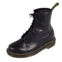 ドクターマーチン Dr.Martens ブーツ 1460 ショートブーツ 1460 8ホール スムースレザー シューズ レディース UK4(23cm相当) ブラック【中古】