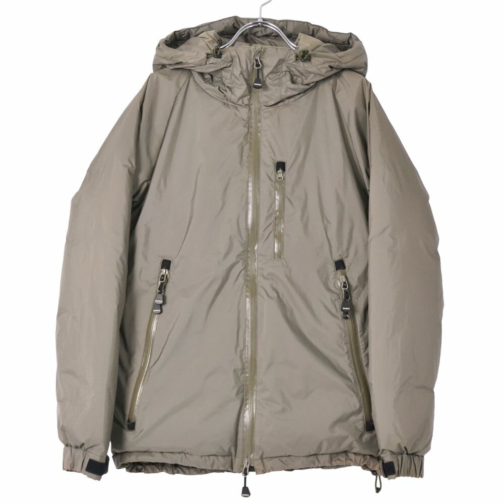 樂天商城 - ナンガ NANGA ジャケット AURORA DOWN JACKET オーロラ ダウンジャケット ナイロン アウター メンズ S カーキ【中古】