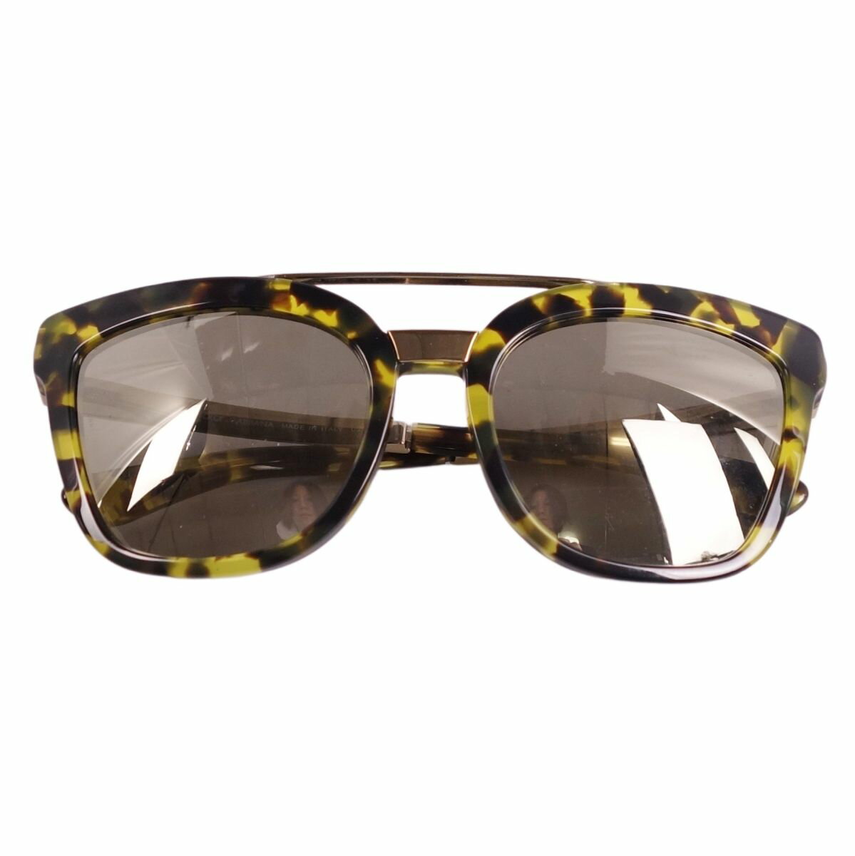 【極美品】ドルチェ&ガッバーナ DOLCE&GABBANA サングラス メガネ 眼鏡 DG4269 キャットアイ型 カラーレンズ レオパード アクセサリー レディース 54□20 マルチカラー【中古】