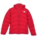 【美品】ザノースフェイス THE NORTH FACE ジャケット アコンカグア ダウンジャケット ナイロン アウター メンズ XS レッド【中古】