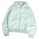 【極美品】ベルルッティ Berluti パーカー 23SS フーディー スウェット ジップアップ カリグラフィ スクリット トップス メンズ S ミントグリーン...
