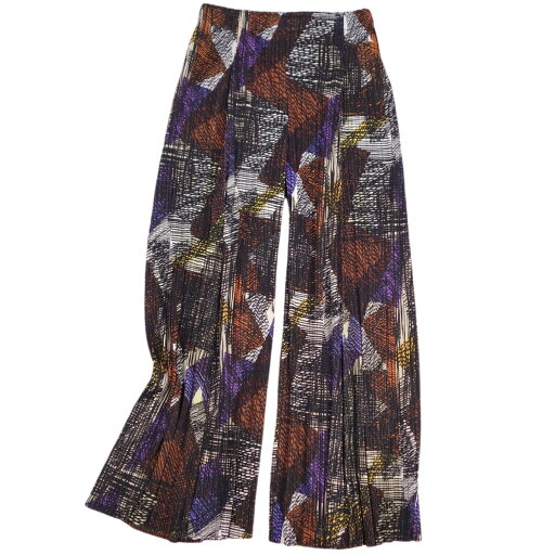 【美品】プリーツプリーズ イッセイミヤケ PLEATS PLEASE パンツ ロングパンツ ワイドパンツ 総柄 プリーツ ボトムス レディース 5(XXL相当) マルチカラー【中古】 【美品】プリーツプリーズ イッセイミヤケ PLEATS PLEASE パンツ ロングパンツ ワイドパンツ 総柄 プリーツ ボトムス レディース 5(XXL相当) マルチカラー【中古】