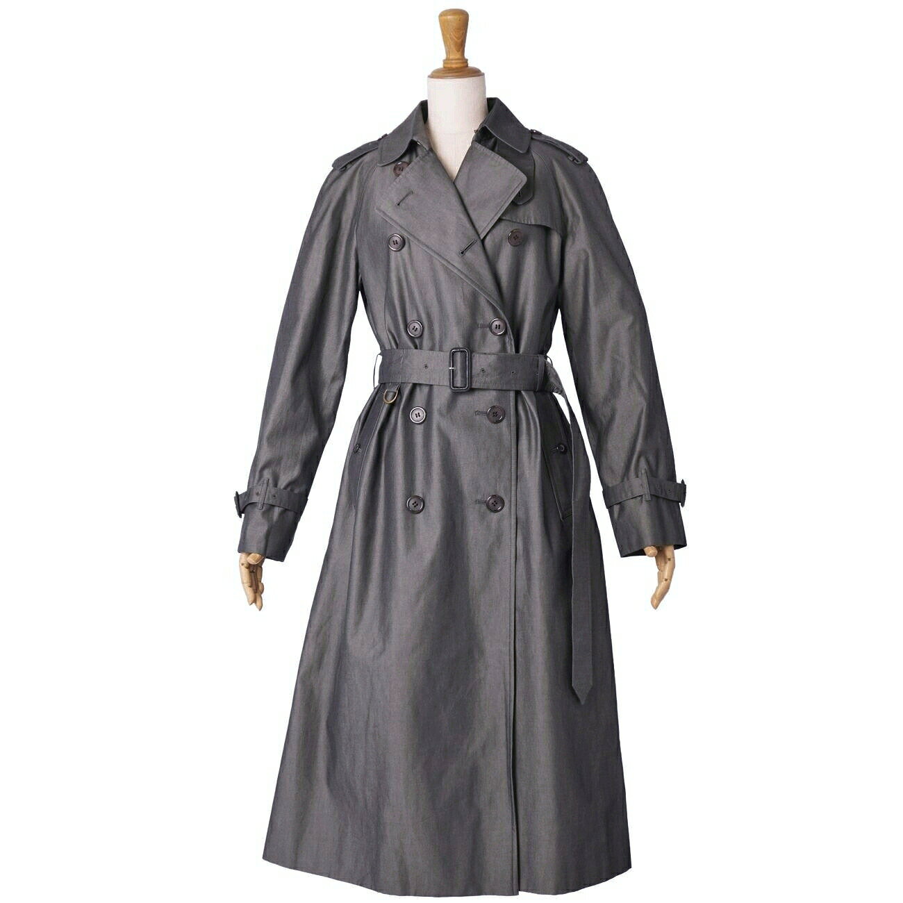 美品 バーバリー ロンドン BURBERRY LONDON コート トレンチコート コットン100% 裏チェック アウター レデ modestlord-10140107 MODEST LORD 仙台 楽天市場店 サンプル画像2