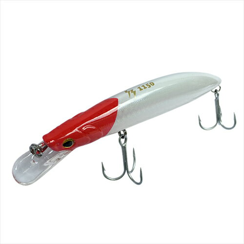 Rakuten - EZLure Top Water 1150 F (08)パールレッドヘッド 1150F08