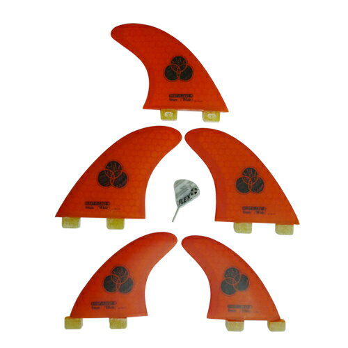 Modex DCFS Flex K2.1 +4mm(テール寄りオフセット) PERFORMANCE CORE 5枚セット Aml-M-Axml-M-W-OR