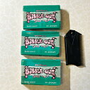 サーフWAX(ワックス) BUBBLE GUM(バブルガム)ベースコートBASE COAT 3個+ワックスコームセットBG-WAX-BS-3