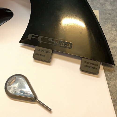 FCS 3フィン FCS対応 3枚セット 黒　FCS G-5