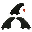 Funktion 3フィン FCS対応 3枚セット 黒 FKGFCC-3-BLK