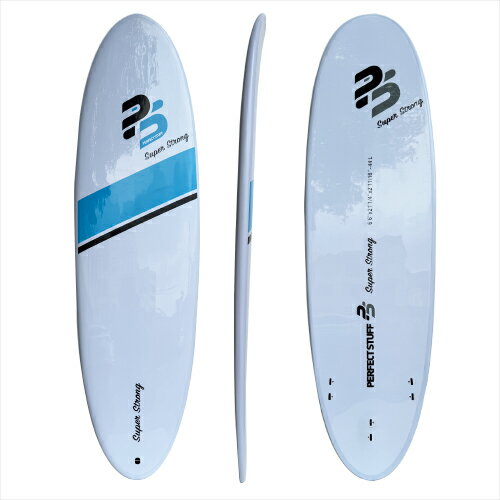 SUPER STRONG SS熱成形ボード プラスチック ABSボード 6’6 EPSサーフボード耐久性軽量性のボード ST-606-WT 西濃運輸の営業所止め