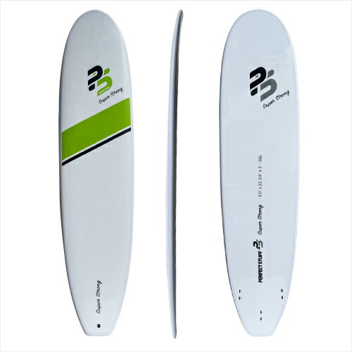 SUPER STRONG SS熱成形ボードプラスチック ABSミニマルボード 8’0 EPSサーフボード耐久性軽量性のボードST-800-WT西濃運輸の営業所止め