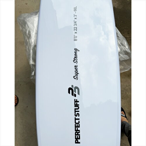 SUPER STRONG SS熱成形ボードプラスチック ABSミニマルボード 8’0 EPSサーフボード耐久性軽量性のボードST-800-WT西濃運輸の営業所止め