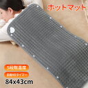 ホットカーペット80センチ 電気ホットマット ホットマット 43x84cm 足元ヒーター 電気座布団 10段階調温 タイマー 丸洗い可能 過熱保護 省エネ 寒さ対策