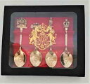 英国王室使用スプーン4本セット-Royal Collection Trust