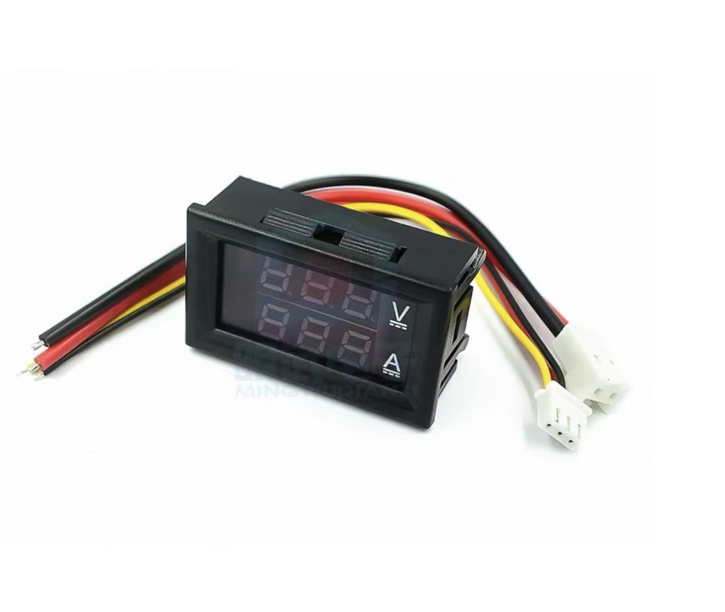 Rakuten - Moechando LEDデジタル電圧電流計 最大10A 3桁LED表示器