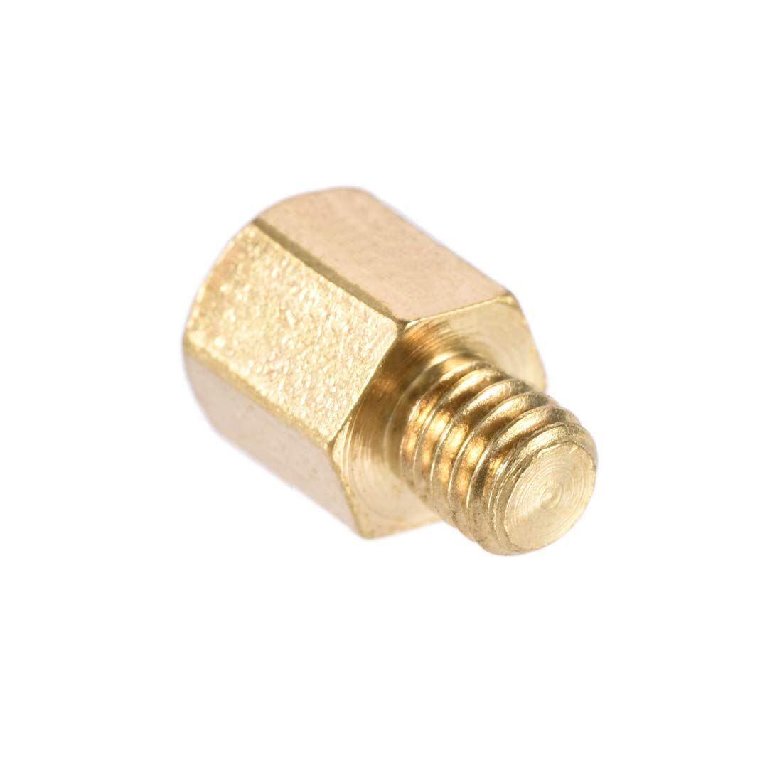 乐天商城 - Moechando 六角黄銅スペーサー オネジ-メネジ M3x6+5mm（50個入り）