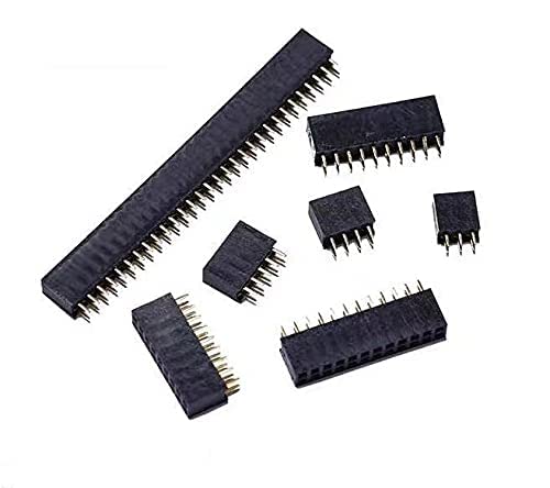 Moechando 2.54mmピッチ 2列ピンソケット ストレート 極数2P～40P PS254-D