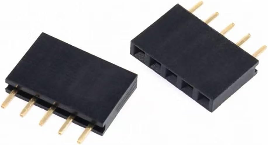 Moechando 2.54mmピッチ 単列ピンソケット ストレート 極数2P～40P PS254-S