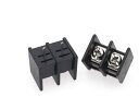 Moechando KF45 端子台 9.5mmピッチ 基板実装タイプ 黒色 (5個入り)