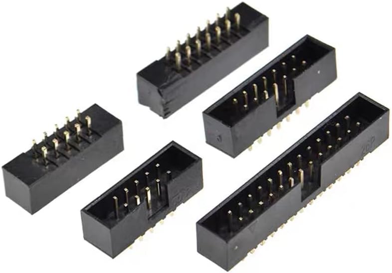 Moechando 2.0mmピッチ ボックスヘッダ ストレート JTAGソケットコネクタ（5個入り）