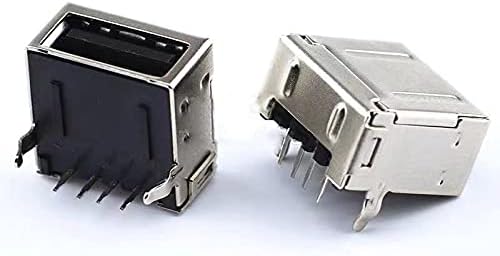Rakuten - Moechando 2.0USBコネクタ Aタイプ・メス・2段 基板スルーホール取付用 UAF-02（5個入り）