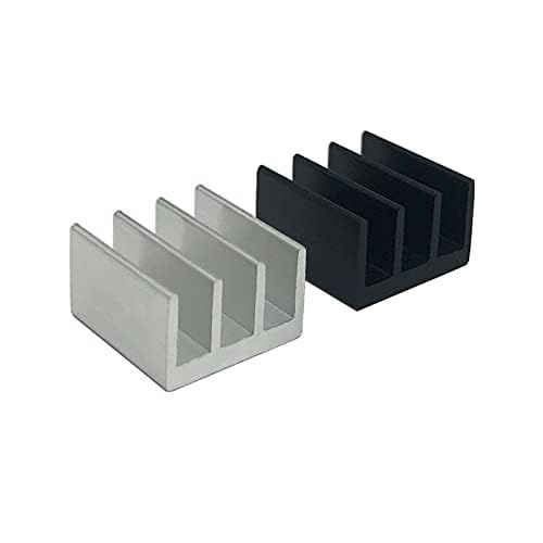 ・ヒートシンク、端面寸法：16x16x10mm、ICチップMOSFET 回路基板 アンプに適用、型番；HS16x16x10 ・色からバリエーションよりお選び頂けます、 ・表記価格：1パック＝5個入り ・モニターの発色具合によって実際のものと色が異なる場合があります。 ・在庫点数不足でお客様にご満足できない場合は、お気軽にご相談ください。