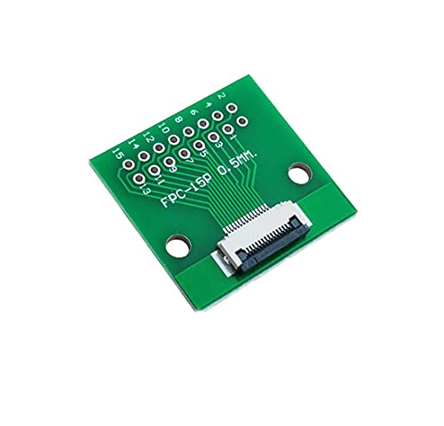 乐天商城 - Moechando FPC FFC変換基板 0.5mmピッチ 15ピン 適合FPC FFCフラットケーブル