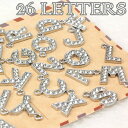 イニシャル アルファベット チャーム 英語 イングリッシュ decoparts charm