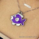 魚 フィッシュ パープル チャーム ペンダントトップ メタルパーツ ネックレストップ アクセサリーパーツ ハンドメイドパーツ デコパーツ decoparts c...