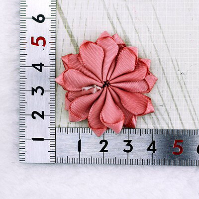 ピンク 花 ガラス 【1個入り】リボン 布 手芸材料 ハンドメイド 素材 moecompany-10001679 モエカンパニー〜デコ・ジュエリー サンプル画像3