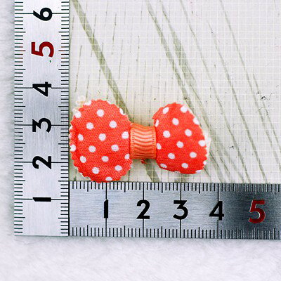ピンクドット 【2個入り】リボン 布 手芸材料 ハンドメイド 素材 moecompany-10001682 モエカンパニー〜デコ・ジュエリー サンプル画像2