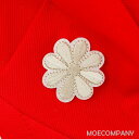 アイロン接着アップリケ【3枚入り】布+刺繍画像の色をご確認下さい。幼児 子供 カバン 体操服 制服 帽子 衣裳等に