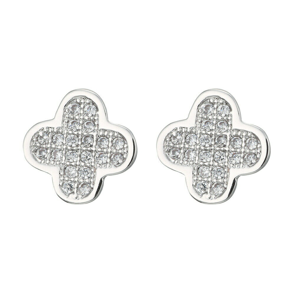 ピアス クロス【動画あり】全2色 ピアス ハート ワンポイント プレゼント 選べる ピアス シンプル 上品 シルバー925 ポスト ピアス 金属アレルギー対応 イヤリング レディース　ジュエリ サイズ アクセサリー可愛い