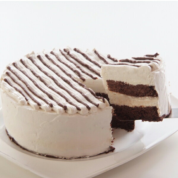 【ゼブラ12cm】アレルギー対応 チョコレートケーキ 米粉ケーキ 卵・小麦粉・乳製品不使用 冷凍 moegi-10000010 お菓子な工房 もえぎ サンプル画像2