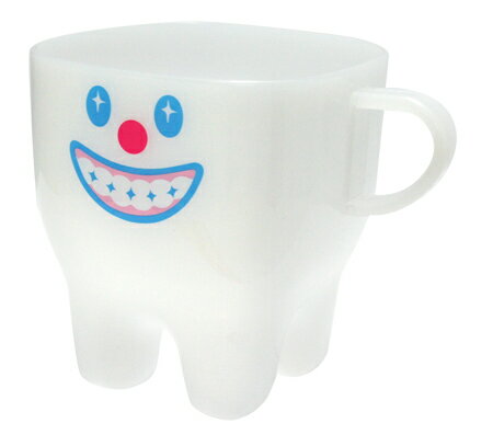 プラカップ ティース よい歯（Plastic Cup Tooth good）GLADEE（グラディー）かわいいプラスチックコップ！ランチのお弁当や歯磨きコップに最適！幼稚園や保育園キッズの子供用コップにも!プラスチックコップ/プラスチックカップ　通園グッズ 割れない食器