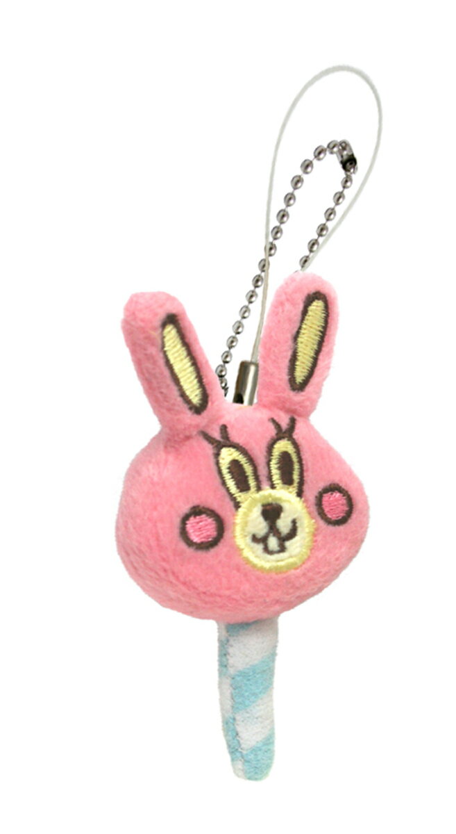 【メール便対応】ペロペロチョコ　キーチェーン　ピンク（Chocolate Lollipop Keychain pink）　GLADEE（グラディー）・携帯ストラップ【楽ギフ_包装選択】【楽ギフ_のし宛書】【楽ギフ_メッセ入力