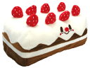 ティッシュカバー　ケーキ　WH　GLADEE（グラディー）・車にリビングに子ども部屋に♪ぬいぐるみみたいなかわいいティッシュケース！可愛いケーキがお部屋をおしゃれに演出します♪