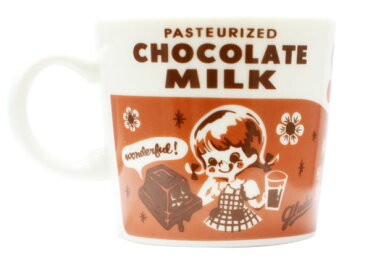 ミルクパックマグ　チョコレート（Cereal Mug chocolate）　GLADEE（グラディー）・コーヒーカップ、ラテマグ、ミルクマグに！プレゼントやギフトにかわいいマグ（コップ）、男の子や女の子、可愛いキッズ（子供）のクリスマス、お誕生日にも♪