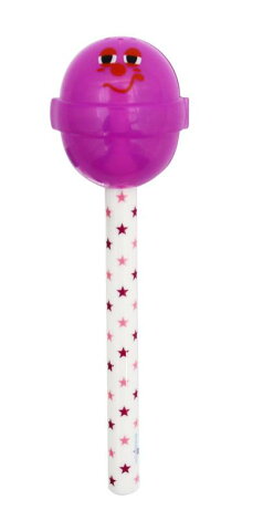 ロリポップ トゥースブラシ グレープ（Lollipop Toothbrush grape）　GLADEE（グラディー）歯磨きが楽しくなる、子供にもおすすめ面白歯ブラシ♪キャップ付きなのでお泊りセット用ハブラシにも♪毎日のオーラルケアに、携帯はぶらしに！