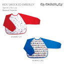 【メール便送料無料】キッズスモック ED EMBERLEY(エドエンバリー)・絵本作家エドエンバリーの絵がデザインされた可愛くておしゃれな長袖タイプのキッズスモ...