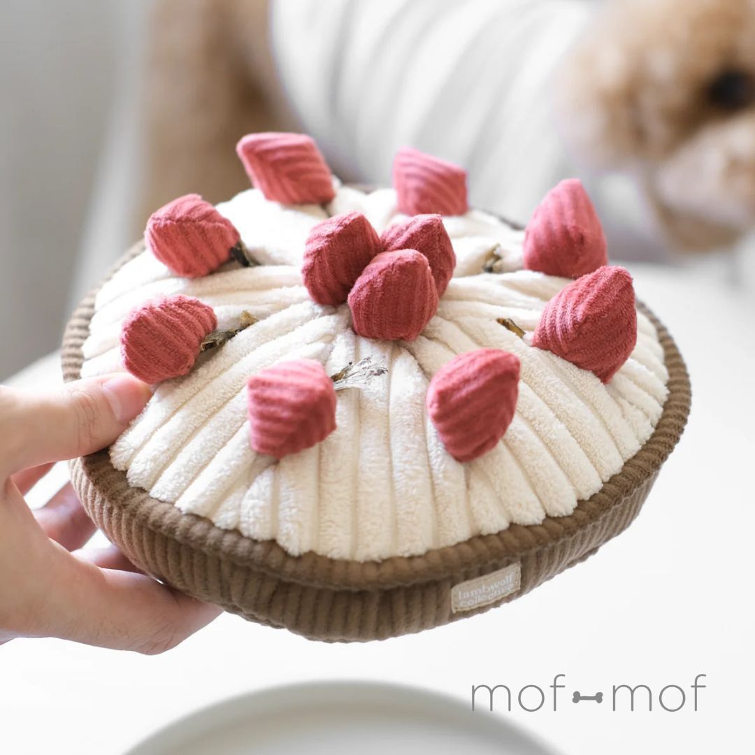 lambwolf ベリーパイ ノーズワーク 犬用 知育 ノーズワーク おしゃれ 音が鳴る インテリア 直輸入 丈夫 ドッグトイ 小型犬 中型犬 モンテッソーリ教...