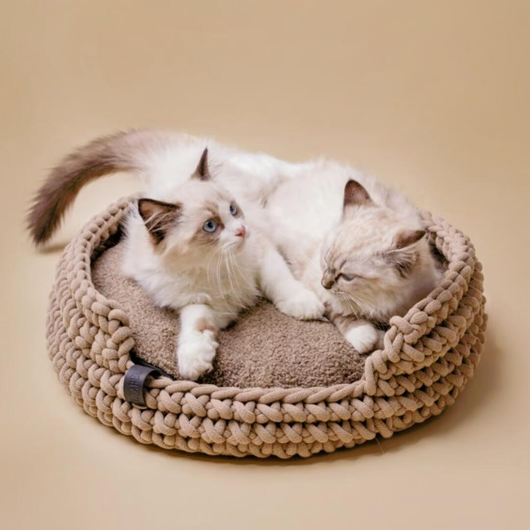 送料無料 LILLY コットンバスケット ベッ...の紹介画像2