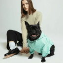 max-bone トレンチ型レインコート ミント サイズ交換無料 マックスボーン 犬服 北欧 ハイクオリティ ダックス チワワ コート 防寒 着せやすい カッパ...