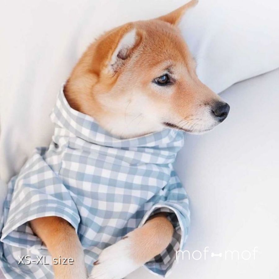 ミスターウーフ 犬服 ドッグファッション チェック ギンガムチェック 北欧 ハイクオリティー イタリアングレイハウンド イタグレ 柴犬 小型犬 中型犬 犬 服のサムネイル